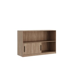 Стеллаж низкий древесный Asti