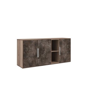 Шкаф низкий 3 створки с нишей B-Tone