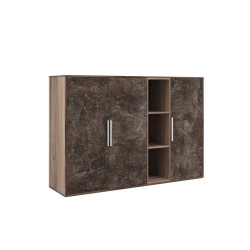 Шкаф средний 3 створки с нишей B-Tone