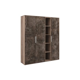 Шкаф высокий 3 створки с нишей B-Tone