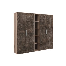 Шкаф высокий 4 створки с нишей B-Tone