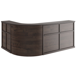 Стойка ресепшн угловая правая Bern