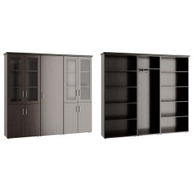 Шкаф для бумаг с гардеробом 5 створок. Композиция 5 Boston