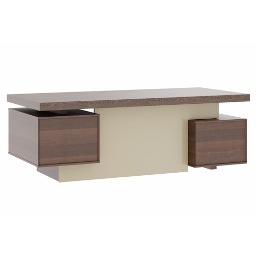 Стол письменный с тумбами (малая тумба справа) Concept