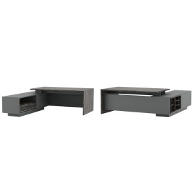 Стол письменный на опорной креденции левый 212 Dali