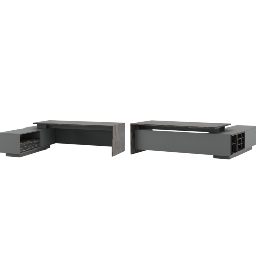 Стол письменный на опорной креденции левый 232 Dali