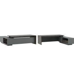 Стол письменный на опорной креденции правый 232 Dali