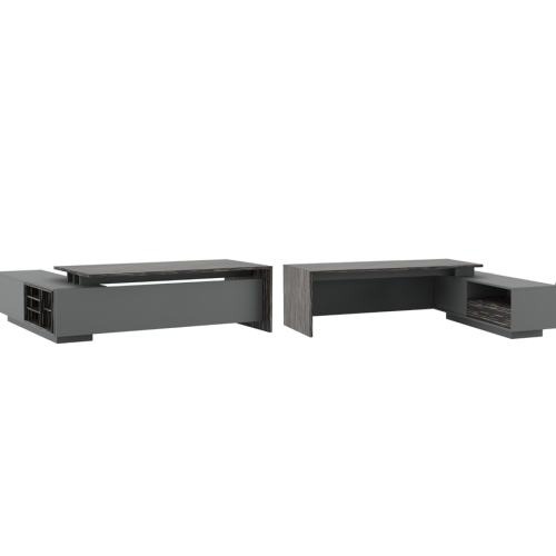 Стол письменный на опорной креденции правый 232 Dali