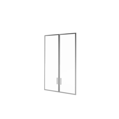 Двери стеклянные в раме Grand