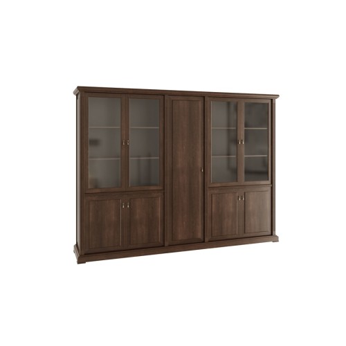 Шкаф для бумаг с гардеробом 5 створок. Композиция 10 Ministry