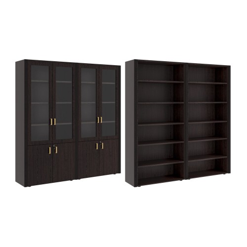 Шкаф для бумаг 4 створки. Композиция 2. Monza