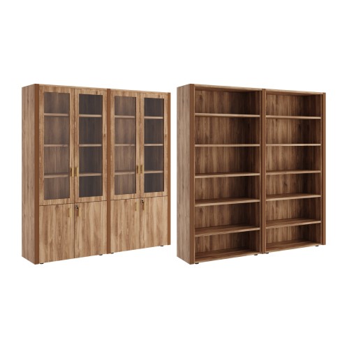 Шкаф для бумаг 4 створки. Композиция 2. Monza