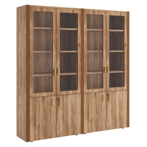 Шкаф для бумаг 4 створки. Композиция 2. Monza