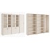 Шкаф для бумаг с гардеробом 5 створок. Композиция 4. Monza