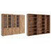 Шкаф для бумаг с гардеробом 5 створок. Композиция 4. Monza
