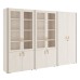 Шкаф для бумаг с гардеробом 6 створок. Композиция 5. Monza