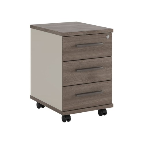 Тумба подкатная 3 ящика New Line