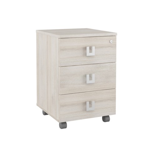 Тумба подкатная с 3 ящиками Solid