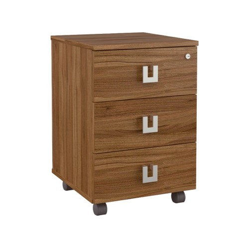 Тумба подкатная с 3 ящиками Solid