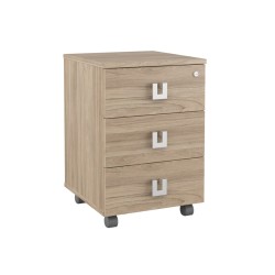 Тумба подкатная с 3 ящиками Solid