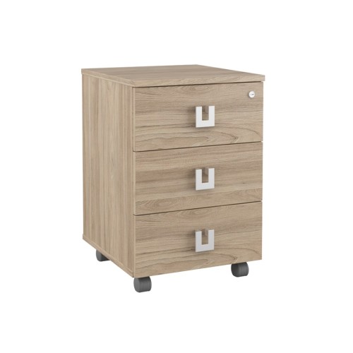 Тумба подкатная с 3 ящиками Solid