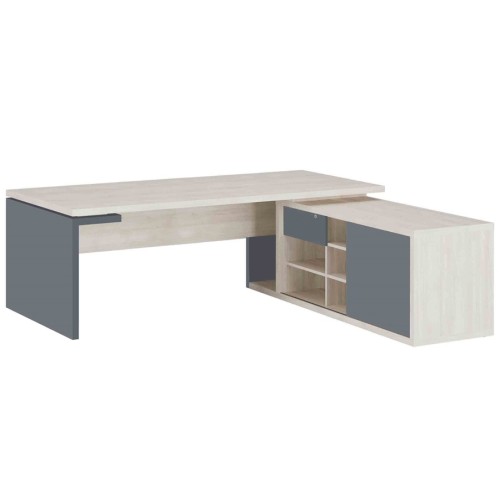 Стол рабочий на опорной креденции правый 200 Zion