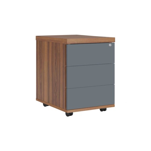 Тумба подкатная с 3 ящиками Zion