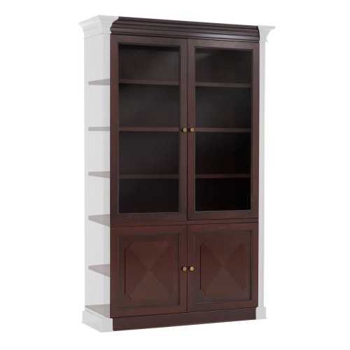 Модуль стеклянный деревянные двери L126 Doge