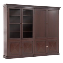 Шкаф комбинированный 4 деревянные двери L279 Doge