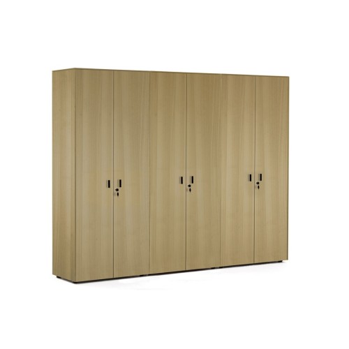 Шкаф для бумаг х2 c гардеробом Enzo