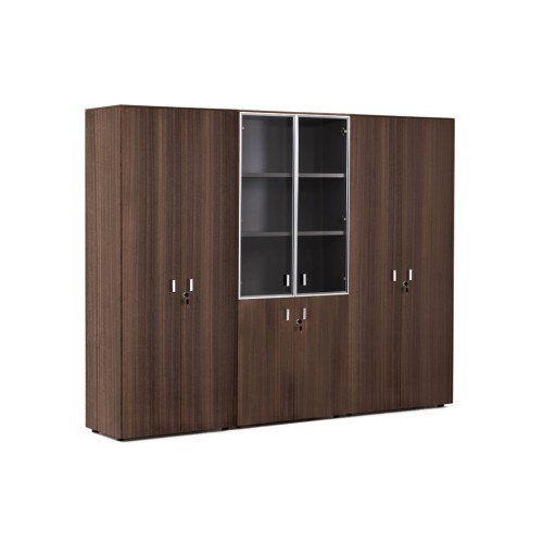 Шкаф комбинированный c гардеробом и для бумаг Enzo