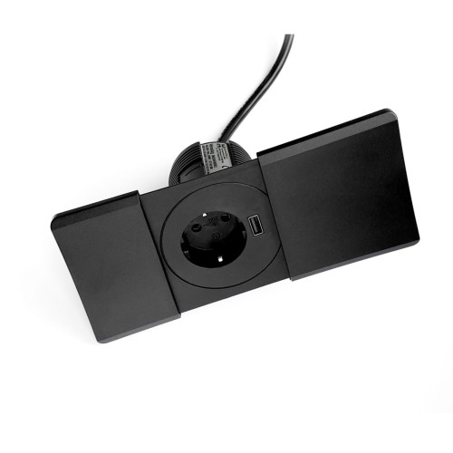 Блок розеточный с крышкой (VersaTag) Tesla