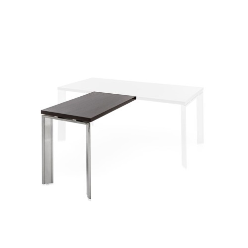 Приставка 100x60 хром Fermo Metal