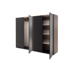 Шкаф для бумаг с гардеробом Murano