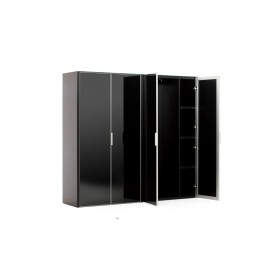 Шкаф для бумаг с гардеробом 4 двери (GALA) Sirius