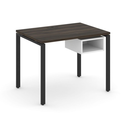 Стол рабочий с подвесной тумбой с 1 открытой нишей 98 Concept