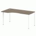 Стол криволинейный левый на П-образном м/к 160 Metal System Quattro 4x4