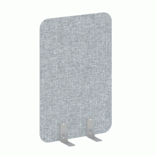 Перегородка на металлических опорах на фетровых подпятниках 80-120 R-Line Soft