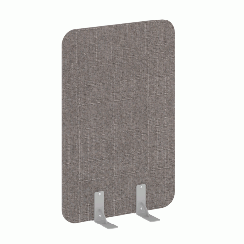 Перегородка на металлических опорах на фетровых подпятниках 80-120 R-Line Soft