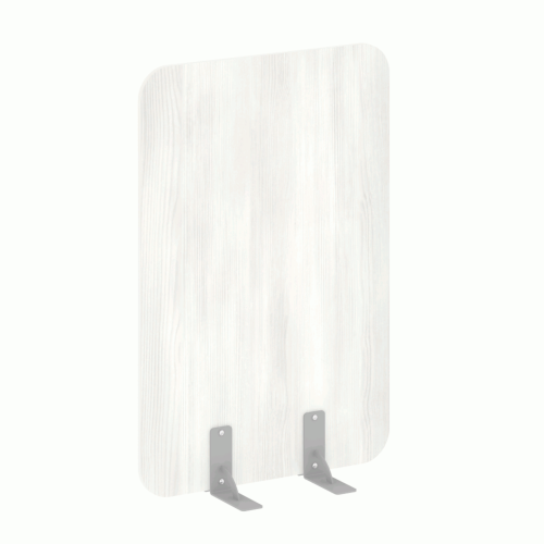 Перегородка на металлических опорах на фетровых подпятниках 80-120 R-Line