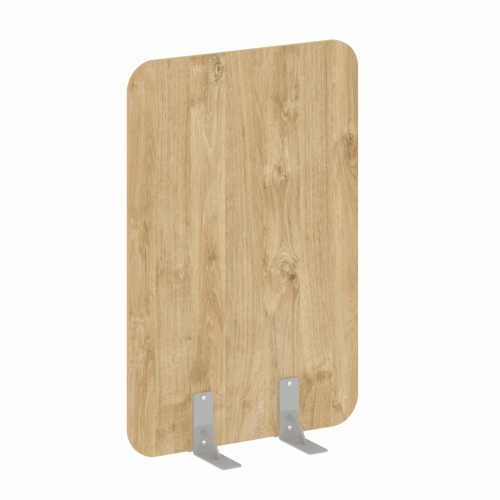 Перегородка на металлических опорах на фетровых подпятниках 80-120 R-Line