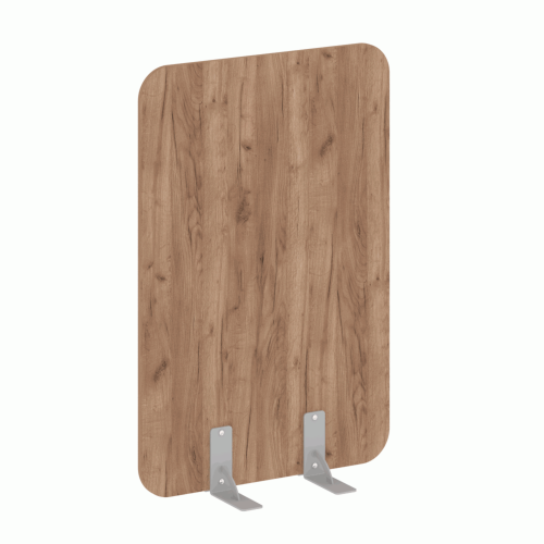 Перегородка на металлических опорах на фетровых подпятниках 80-120 R-Line