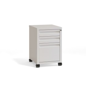 Тумба мобильная металлическая (центральный замок) 44 Riva Metal