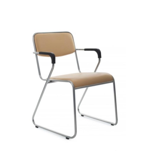 Стул для посетителя Никс Плюс RCH OMKL-04/04B с подлокотниками (RV Chair)