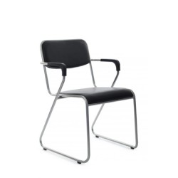 Стул для посетителя Никс Плюс RCH OMKL-04/04B с подлокотниками (RV Chair)