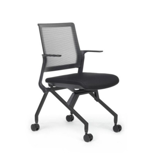 Офисный стул для посетителя Моби D2002C (RV Desing) - ткань
