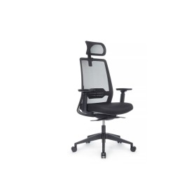 Кресло руководителя Oslo OM-OF002.BK/WH (RV Desing) - ткань/сетка