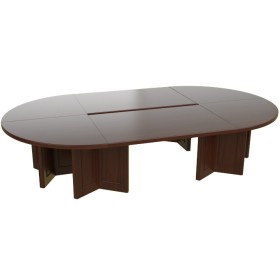 Стол для переговоров наборный овальный 24807 (конференц стол) от кабинета руководителя Princeton  - производство Китай