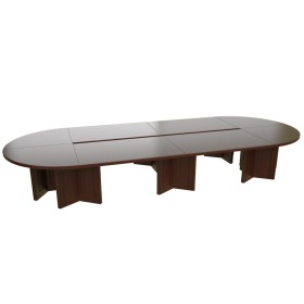 Стол для переговоров наборный овальный 24809 (конференц стол) от кабинета руководителя Princeton  - производство Китай