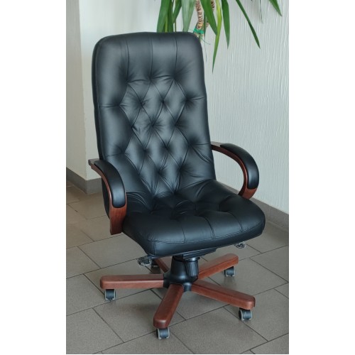 Кресло руководителя Премьер А | Premier A  Multi-office (комбинированная кожа/эко) в наличии - продается с шоу рума